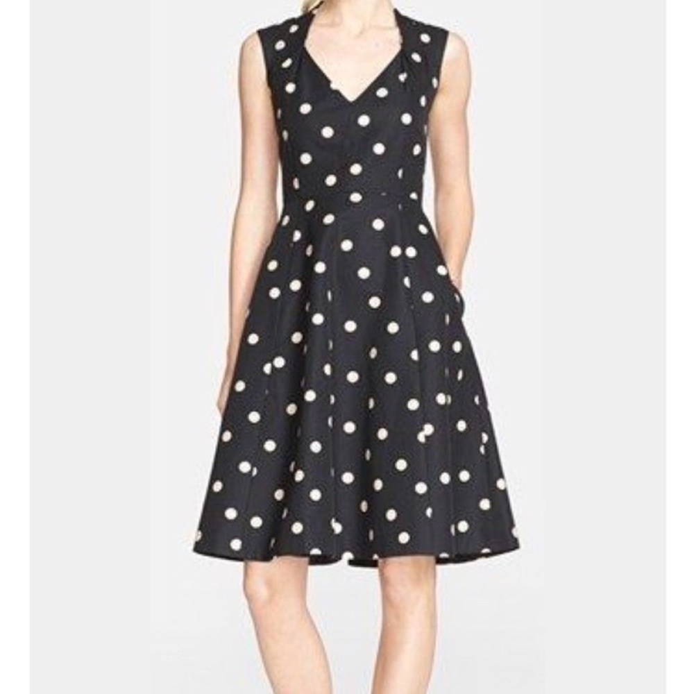 NWT Kate Spade size 2 deco dot dress